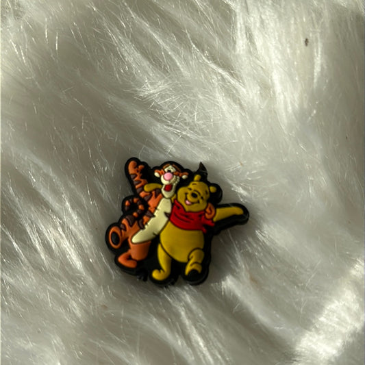 #300 tiger and bear silicone focal beads