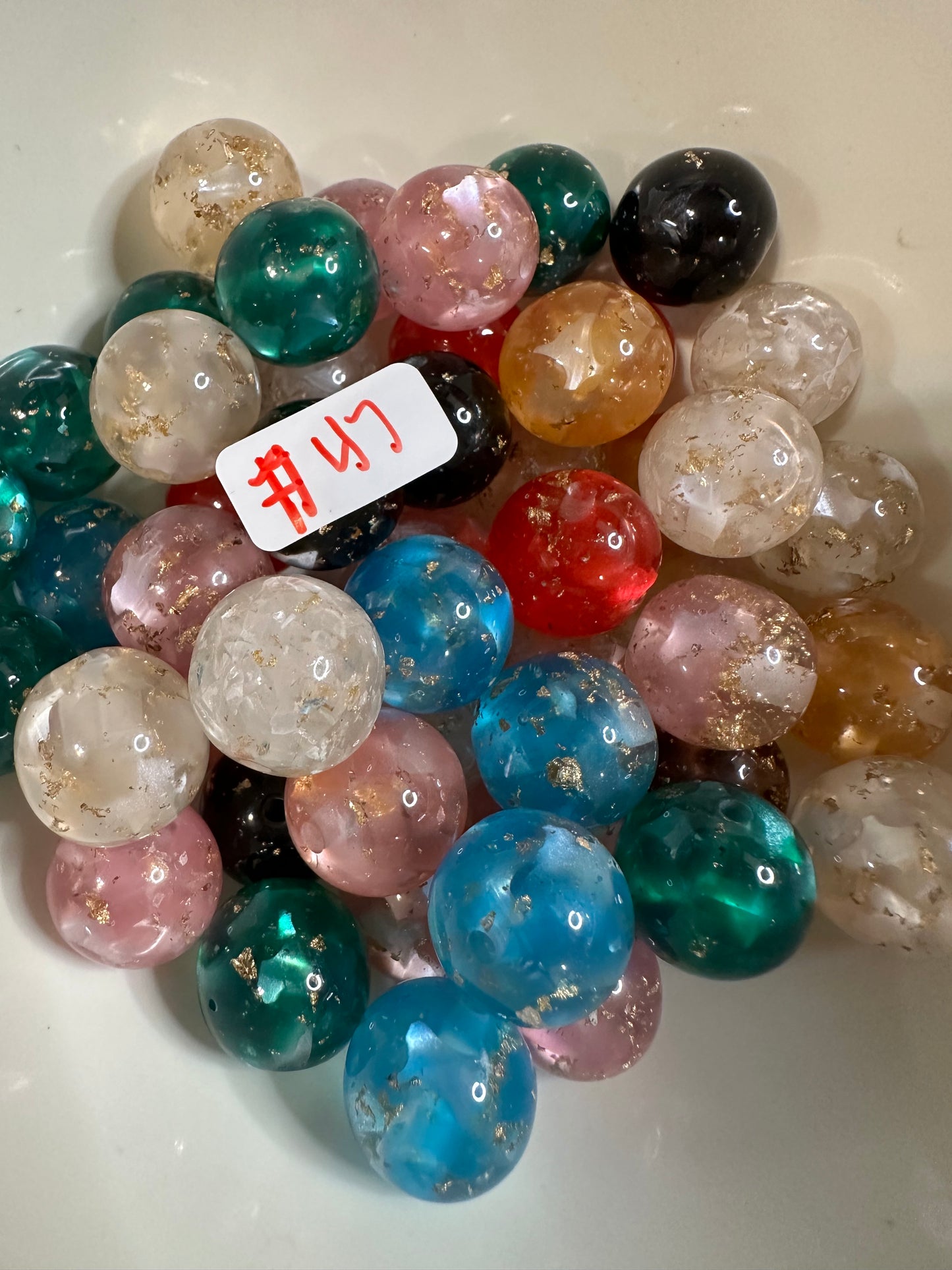 #47 16mm bead mix
