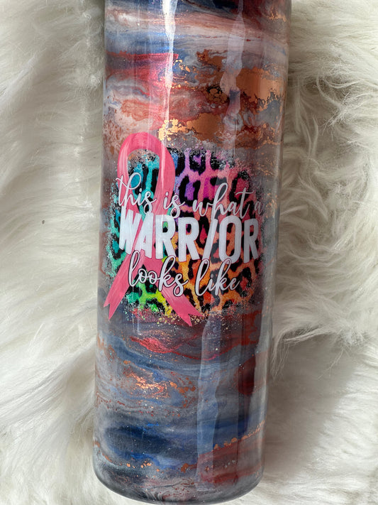 #10 20oz alc ink warrior