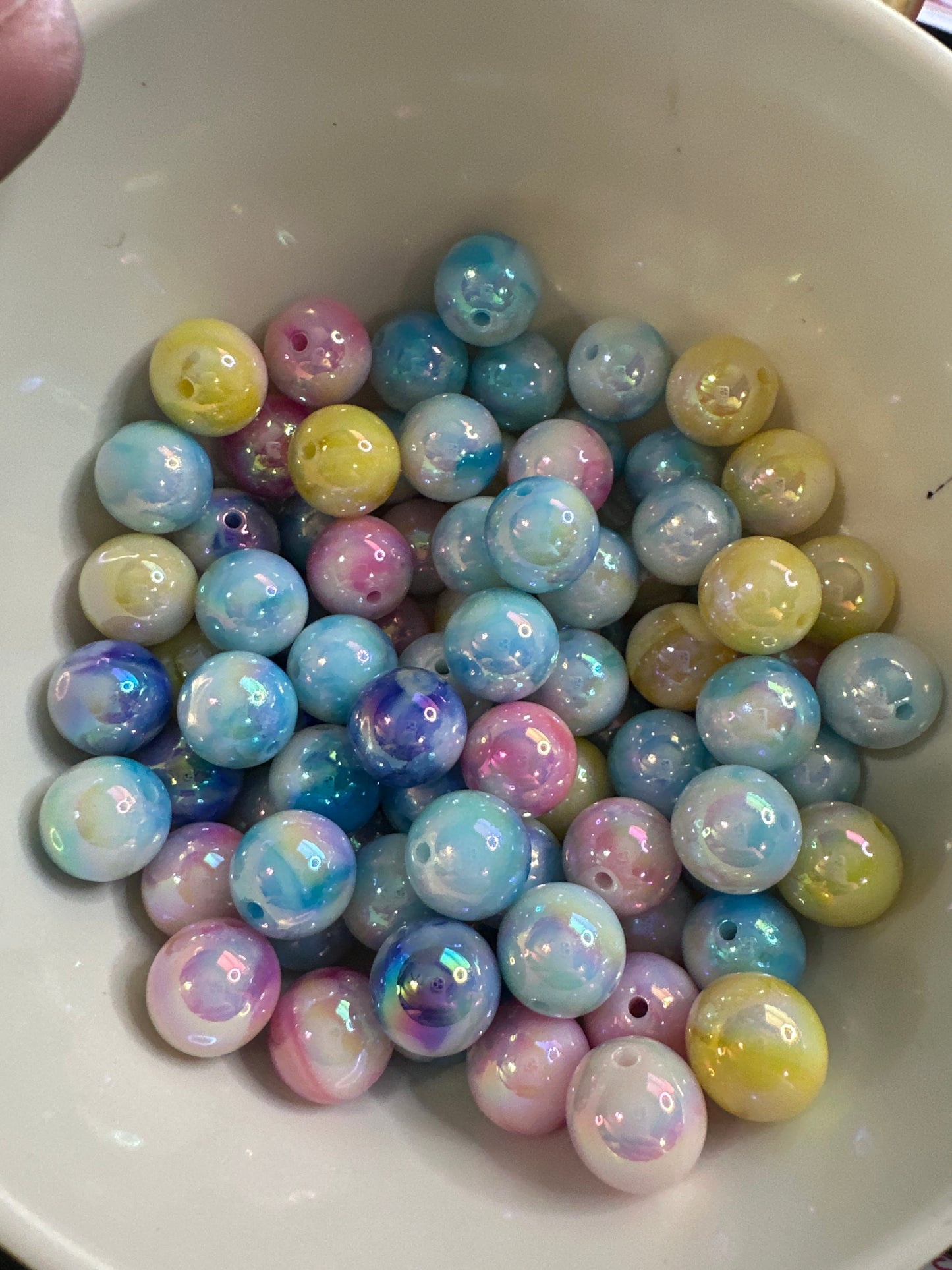 #3 16mm acrylic beads