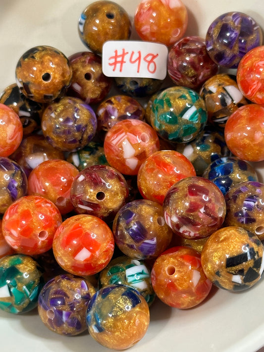 #48 16mm bead mix