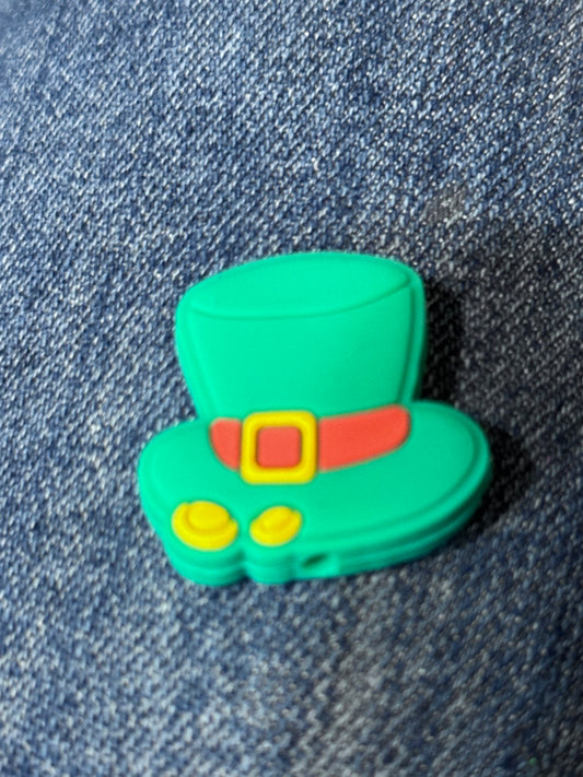 #263 leprechaun hat, silicone, vocal bead