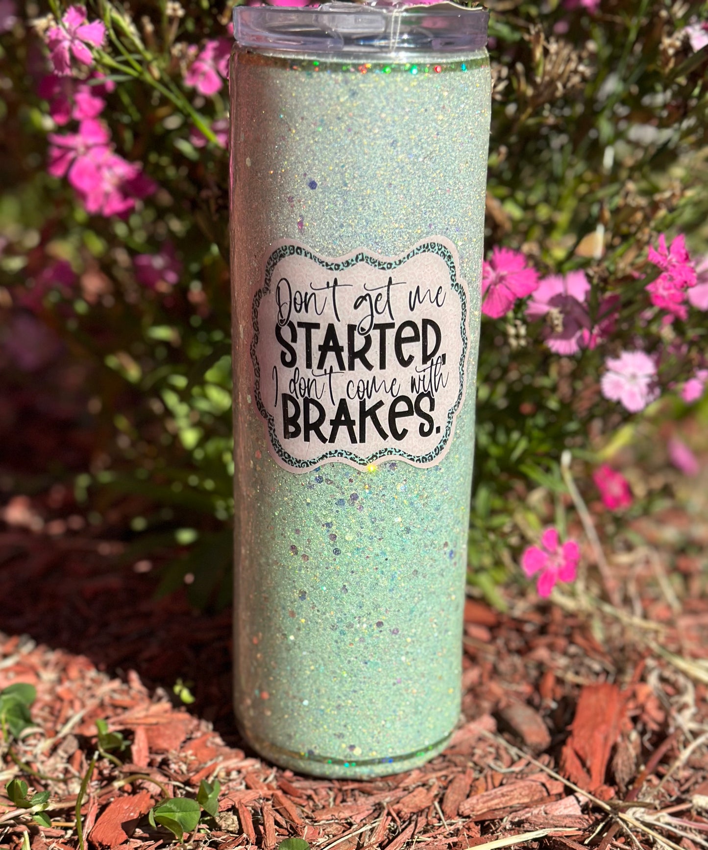 #23 Don’t have brakes 30oz RTS tumbler
