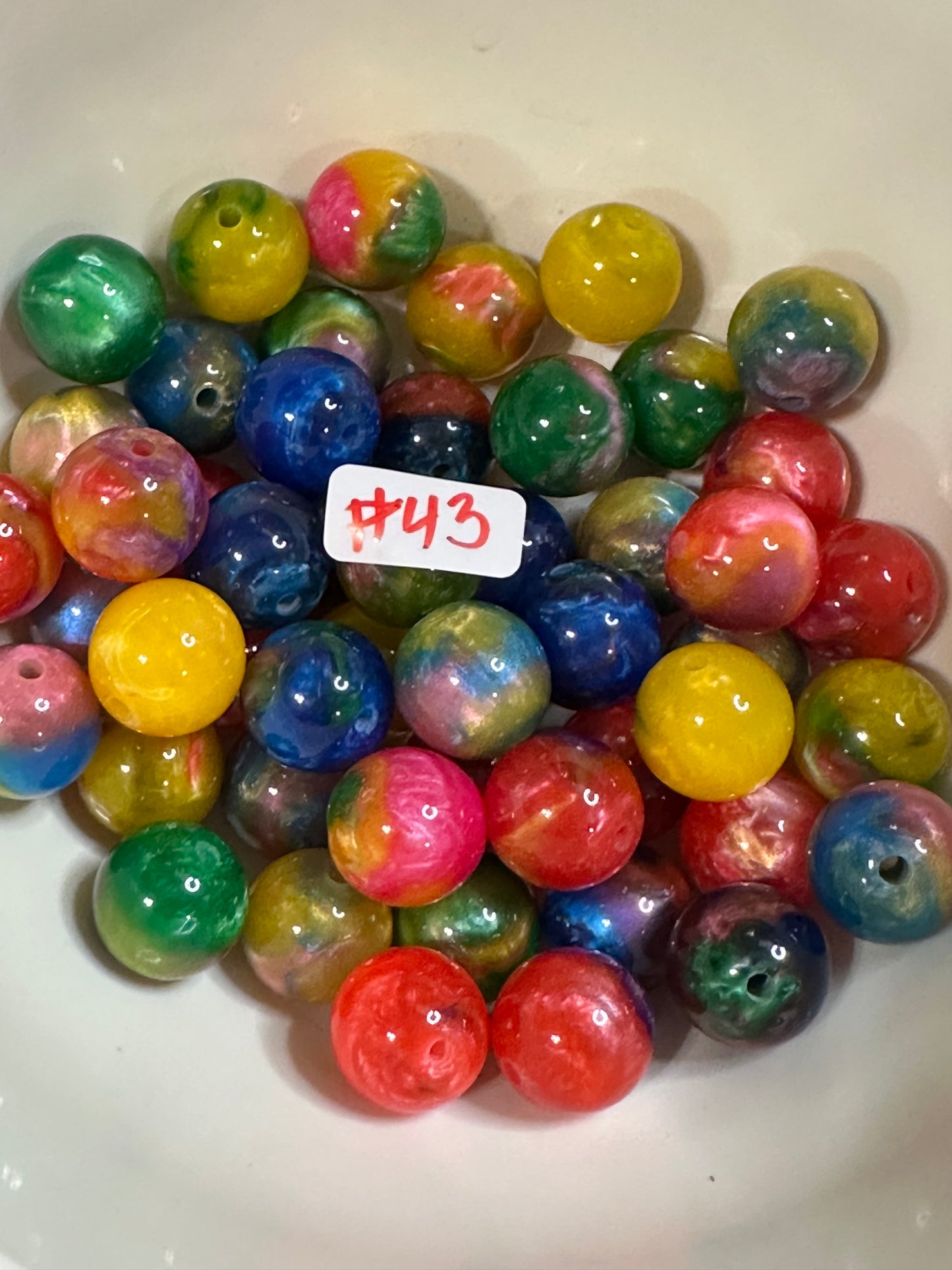 #43 16mm bead mix