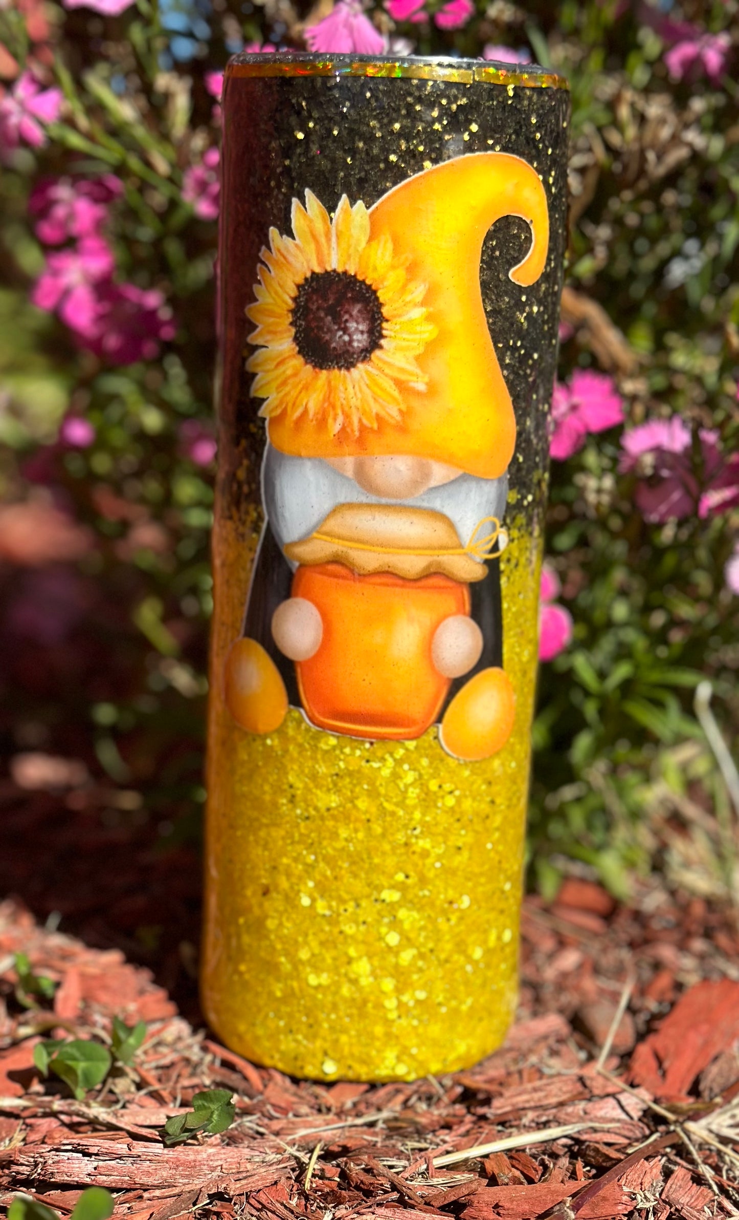 #28 30oz gnome tumbler RTS