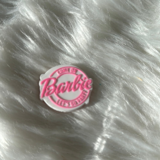 #303 pink come on silicone focal beads