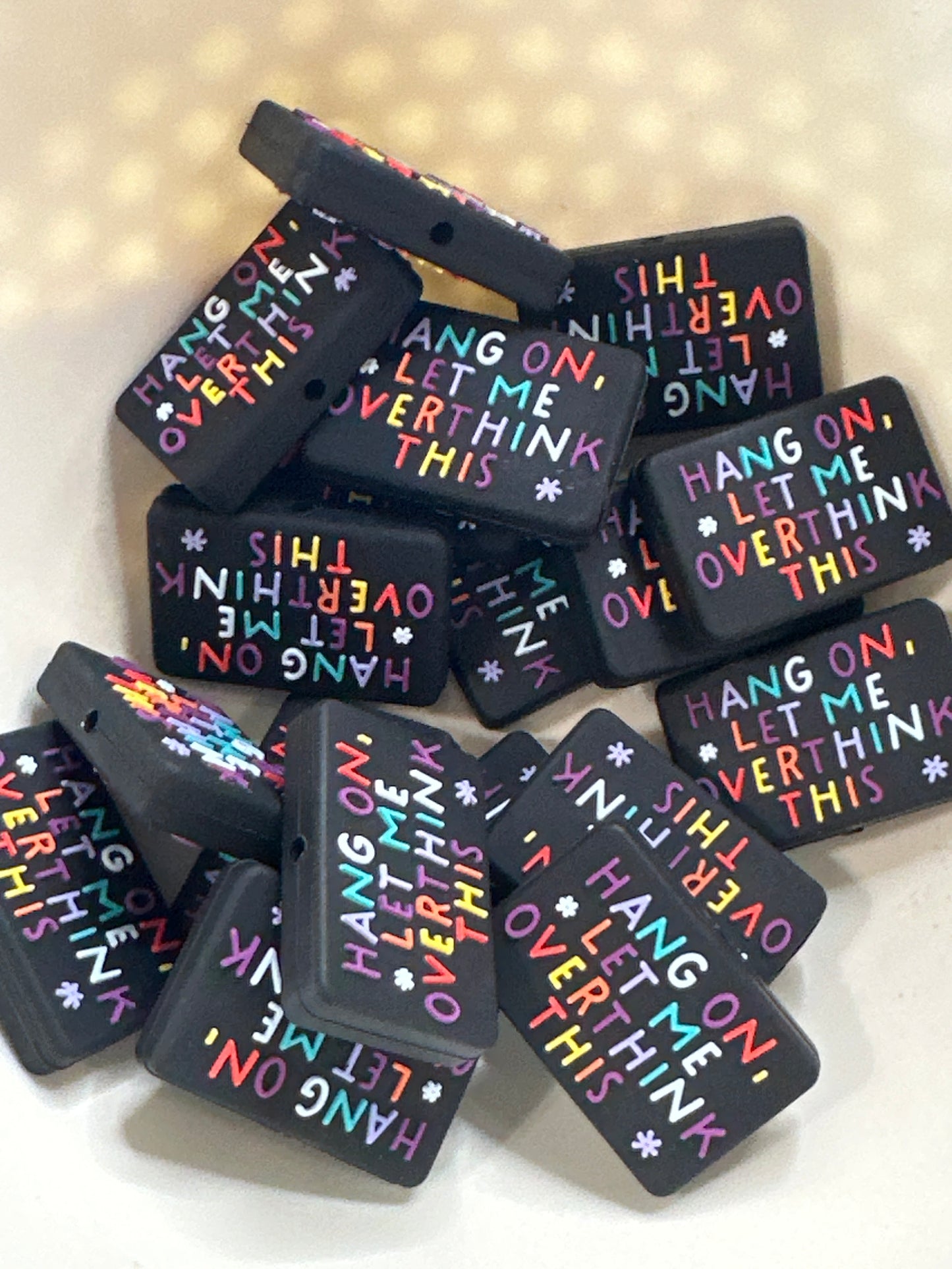#483 let me overthink this silicone focal beads