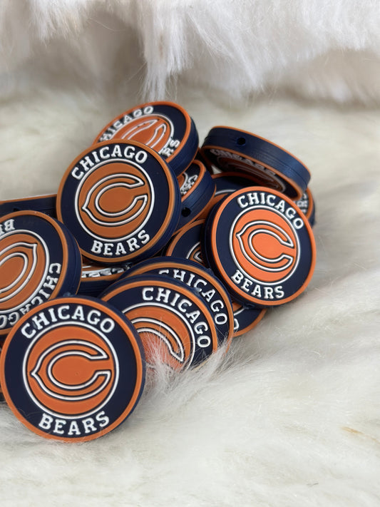 #223 bear silicone focal beads
