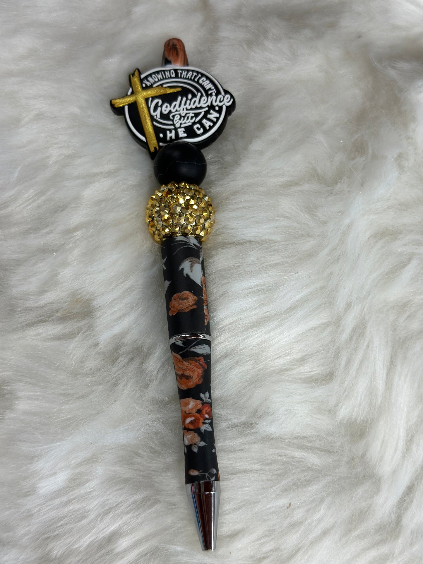 Godfidence beaded pen