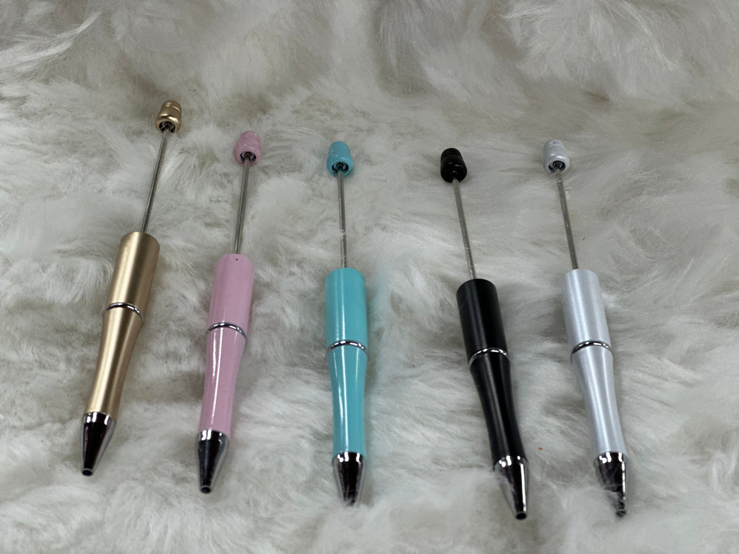Beadable pen blanks