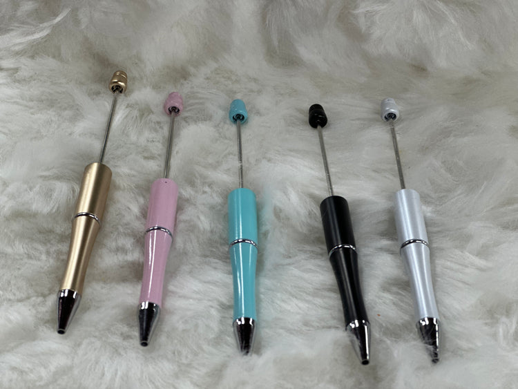 Beadable pen blanks