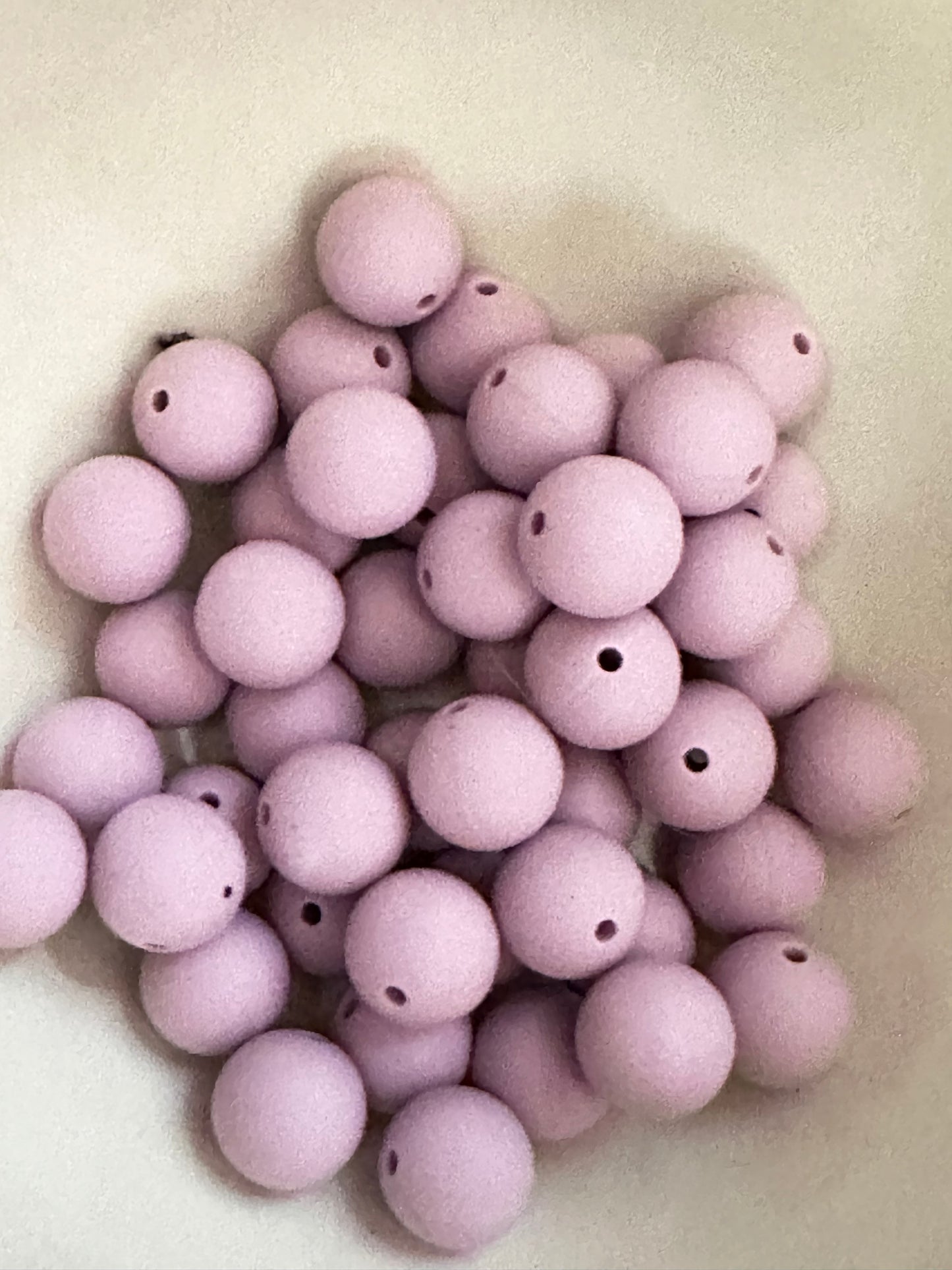 15mm solid color silicone beads