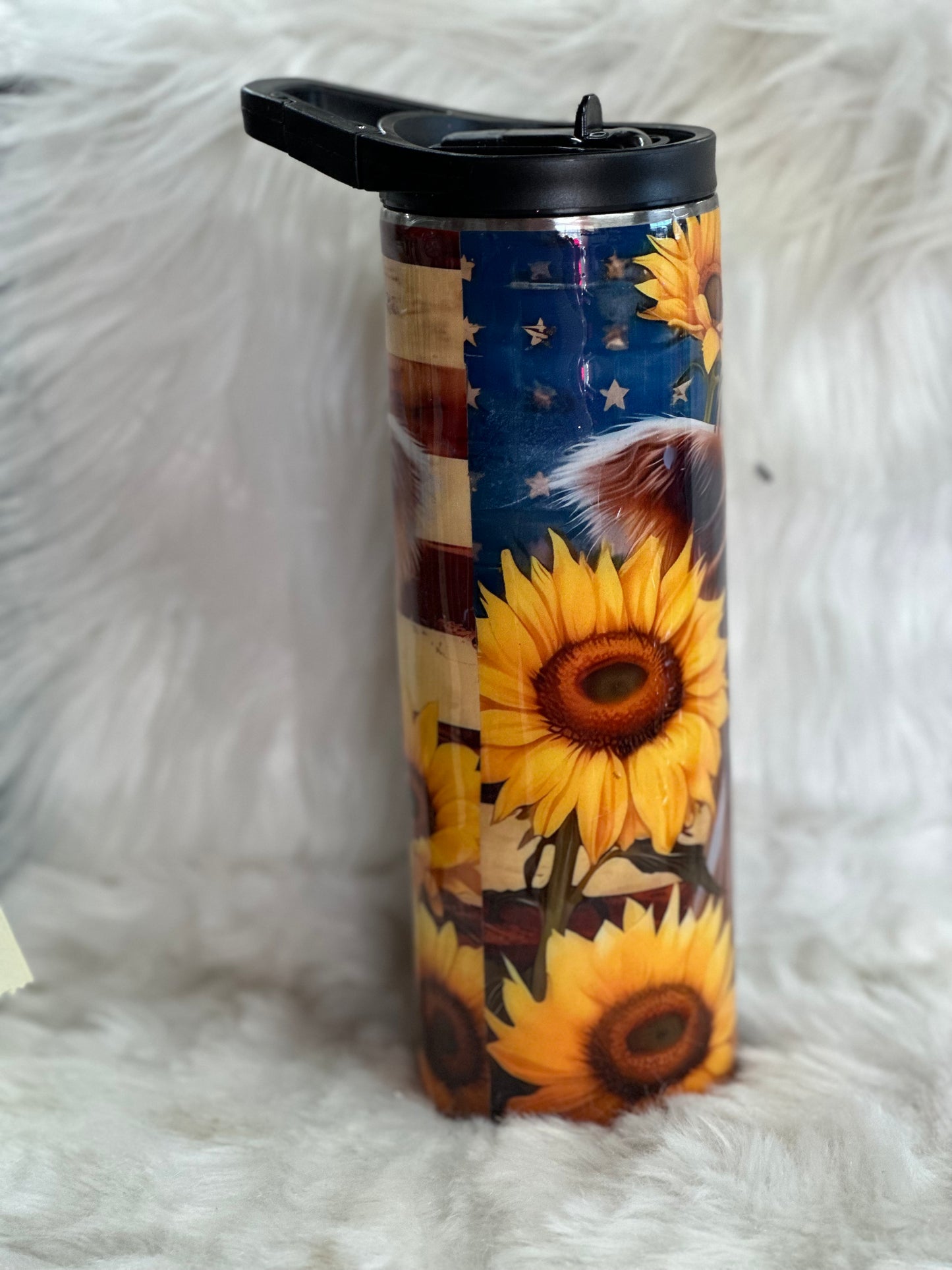 #57 20oz cow tumbler