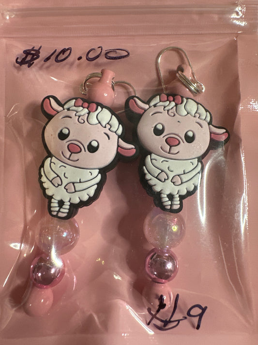 #9 sheep earrings set