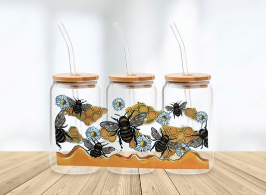 #11 bees UVDTF wraps