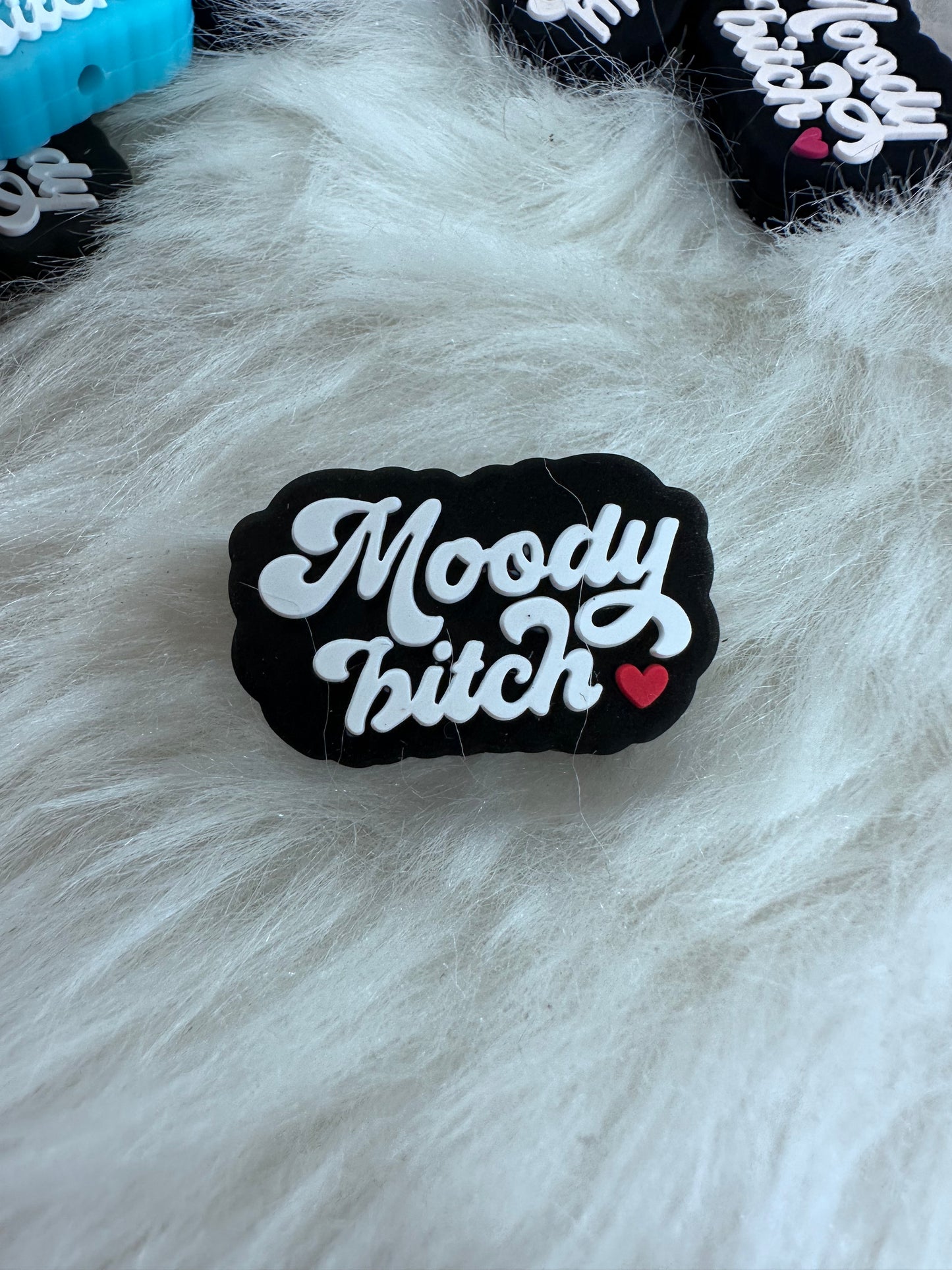 #71 Moody _itch silicone focal beads