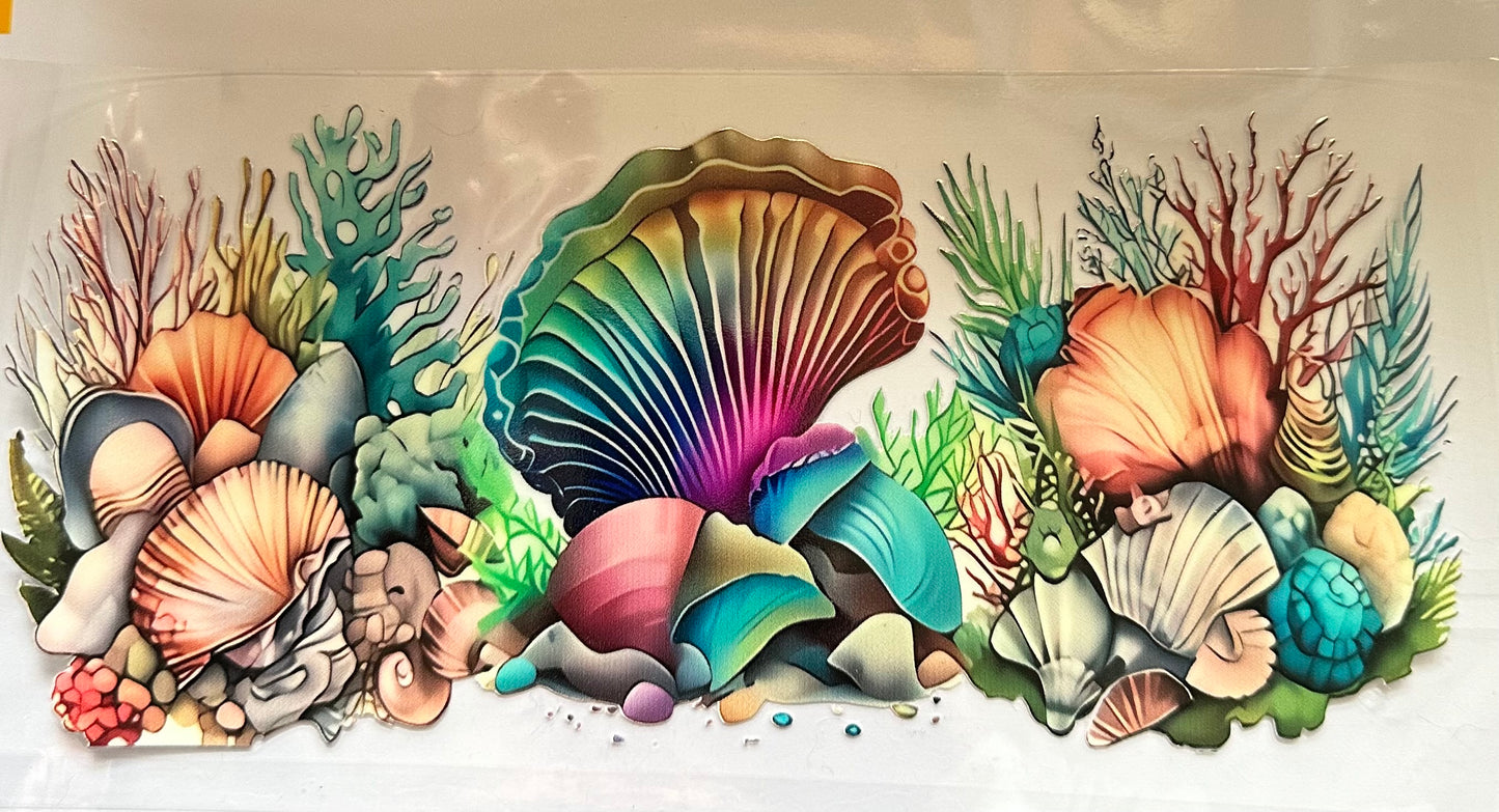 #1 Seashell UV DTF wrap
