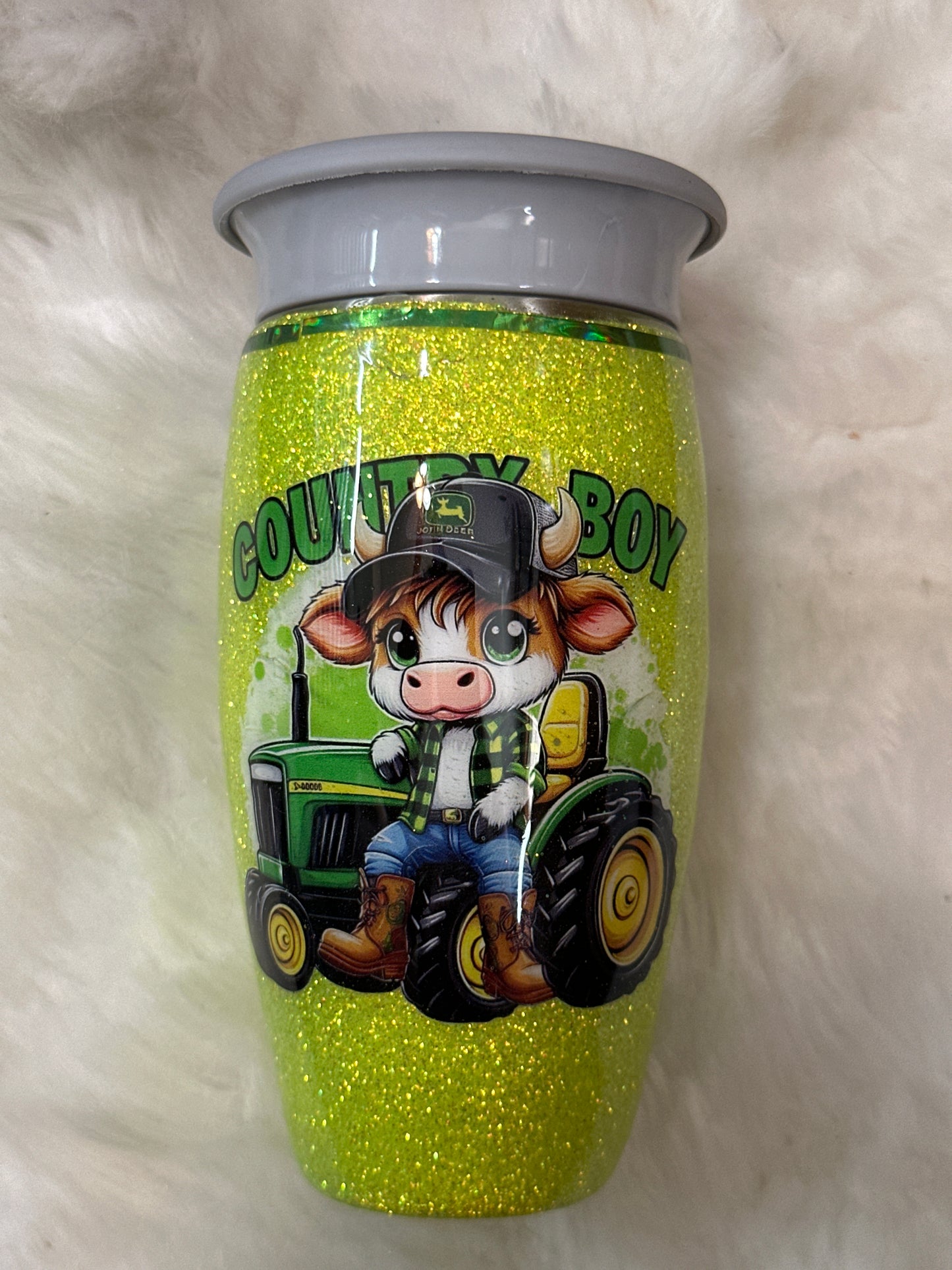 #3 Country boy 12oz all around sippy cup