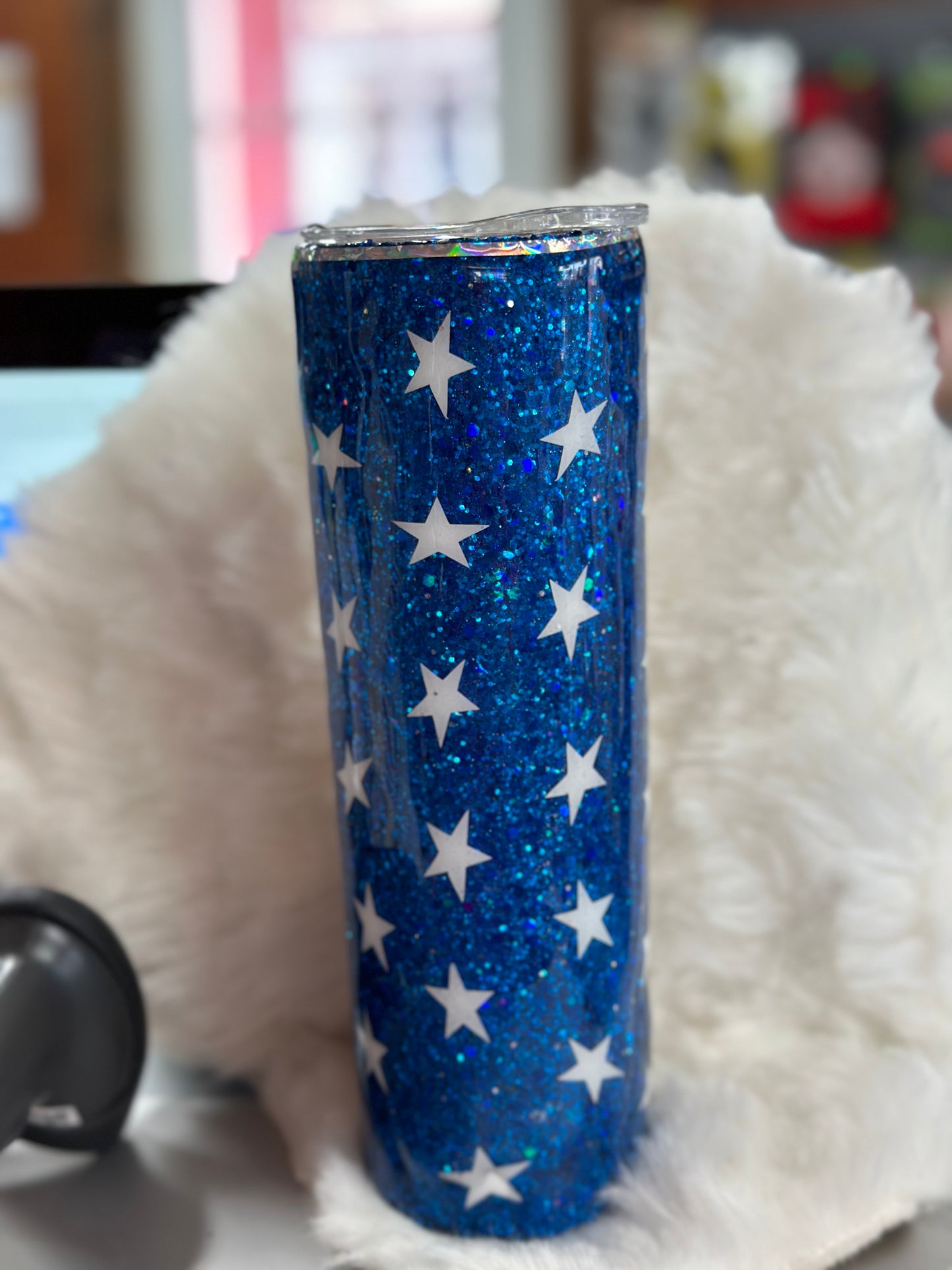 #33 30oz American flag tumbler