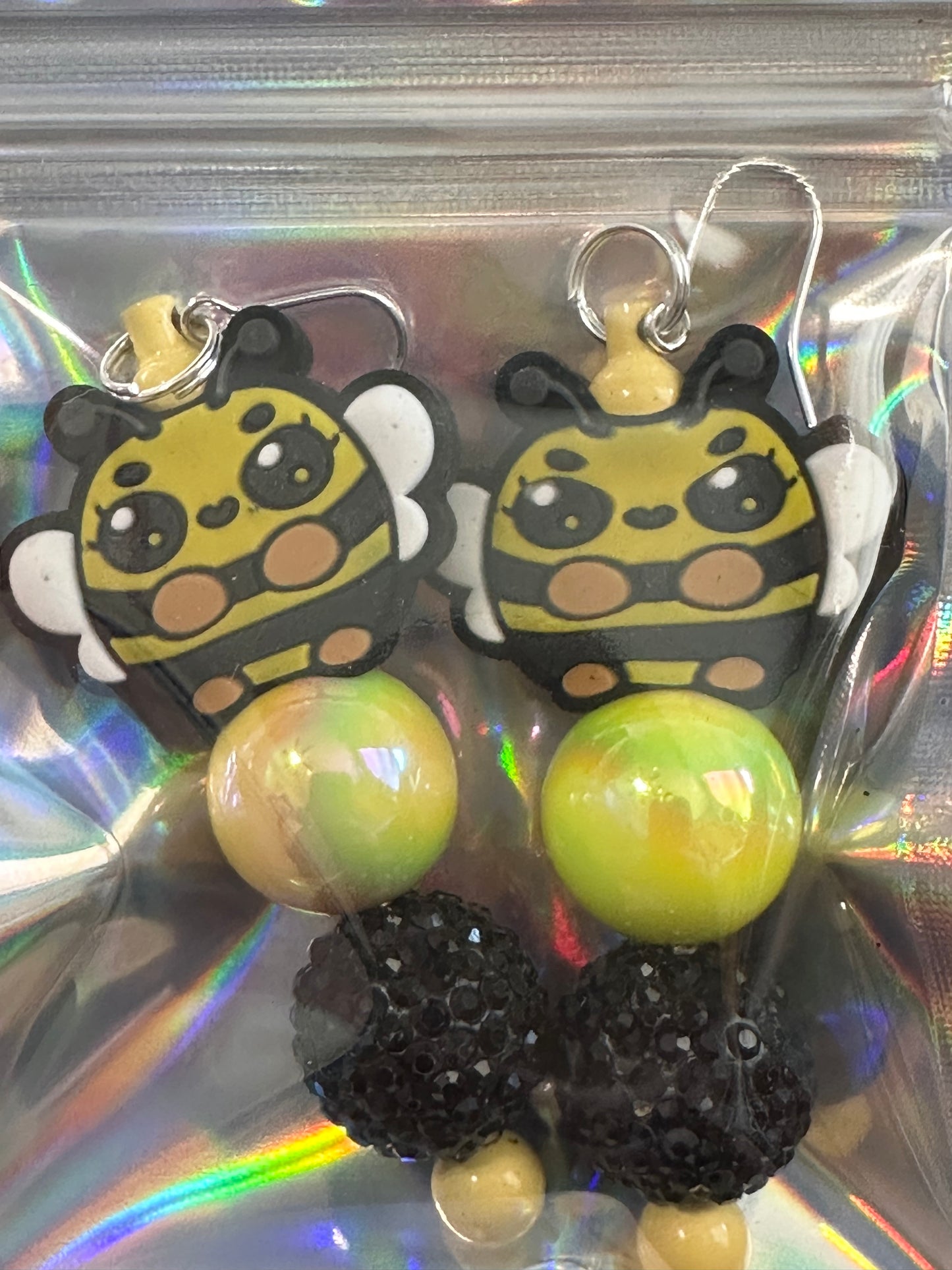 #2 RTS bee earring set
