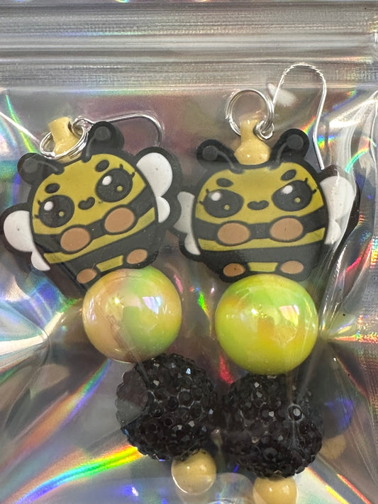 #2 RTS bee earring set