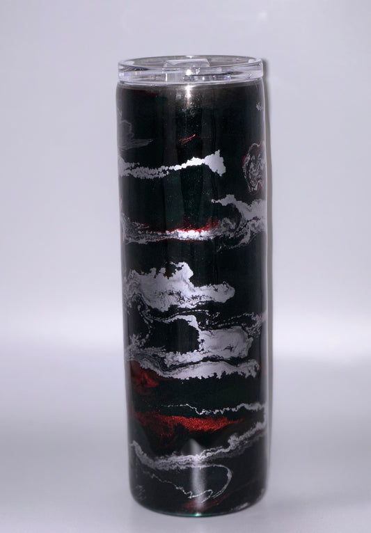 30oz silver and blue red RTS