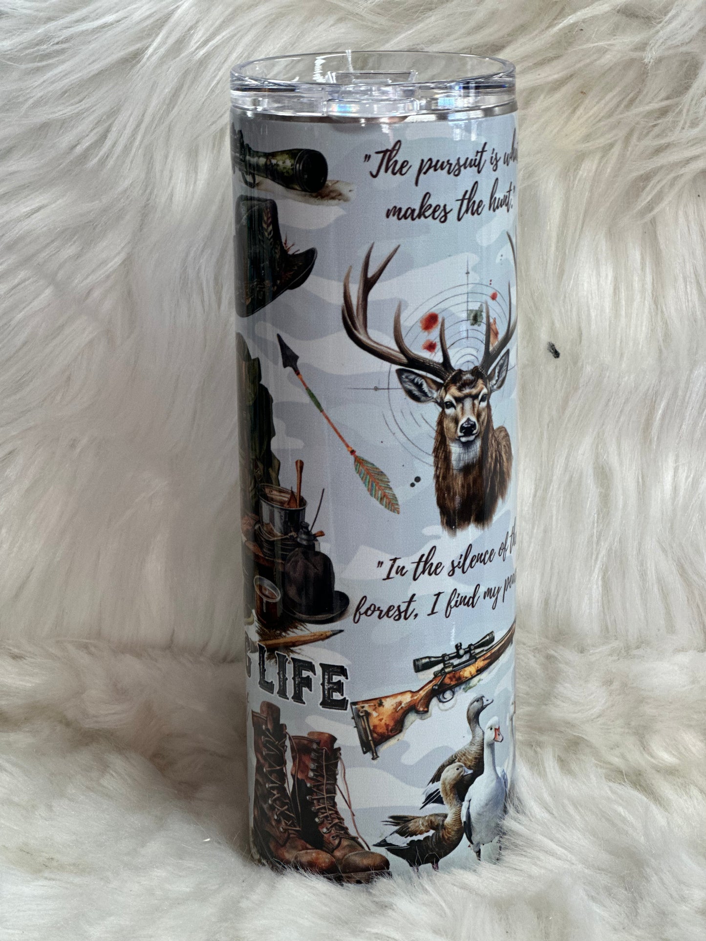#56 20oz hunting tumbler