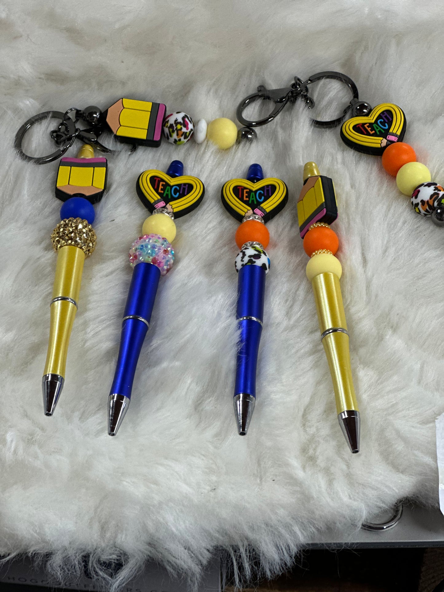 Teacher pen and keychain DIY kit