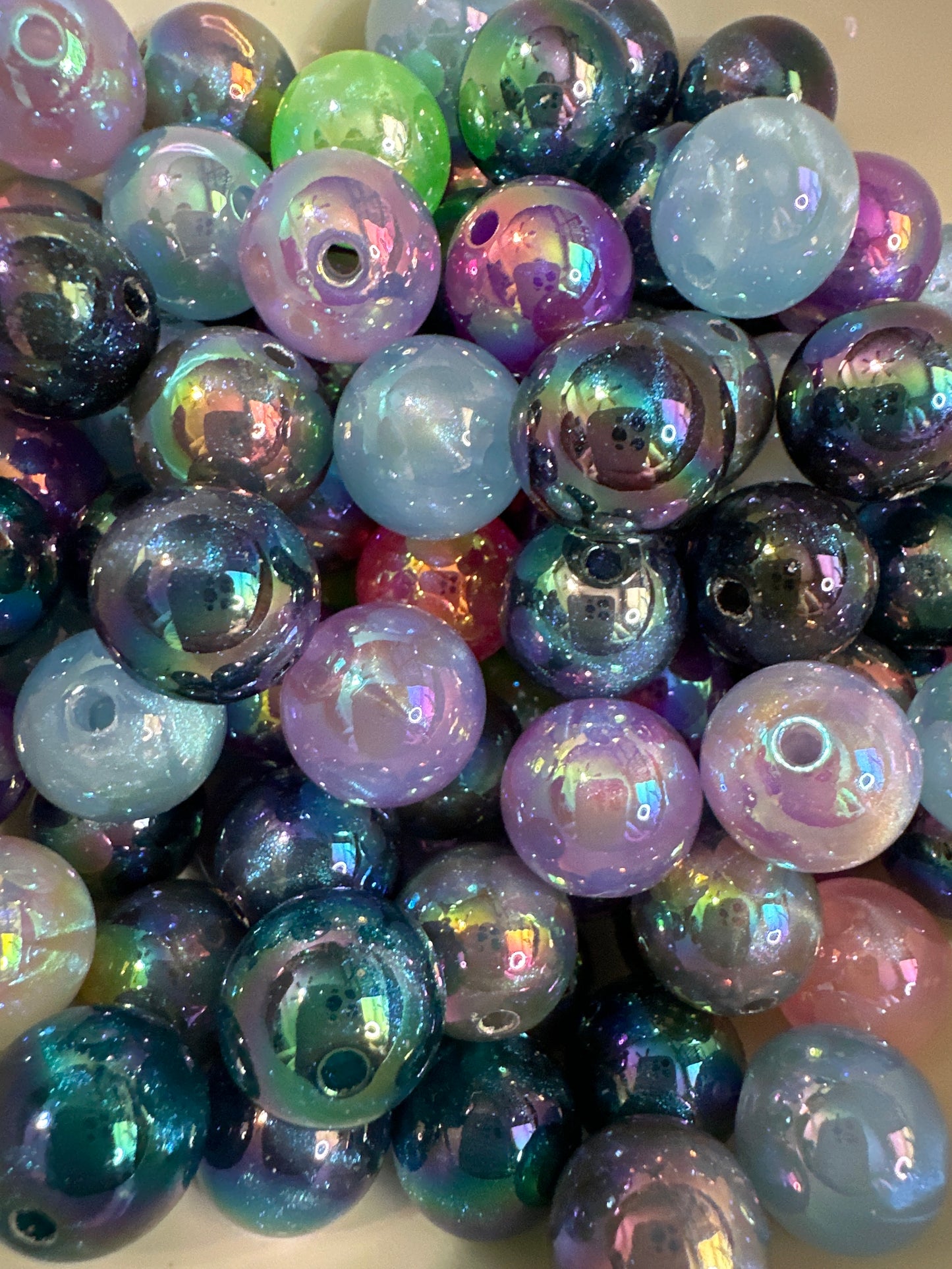 #7 acrylic bead mix