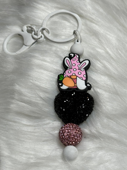 #6 bunny gnome keychain bar