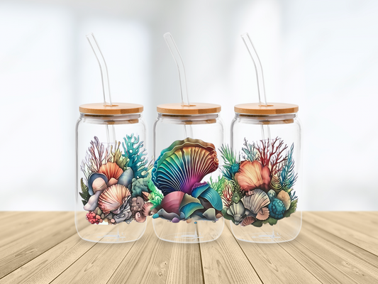 #13 seashells UVDTF WRAP