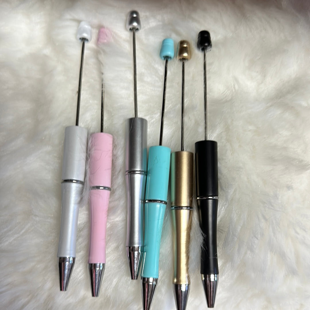 Beadable pencil blanks