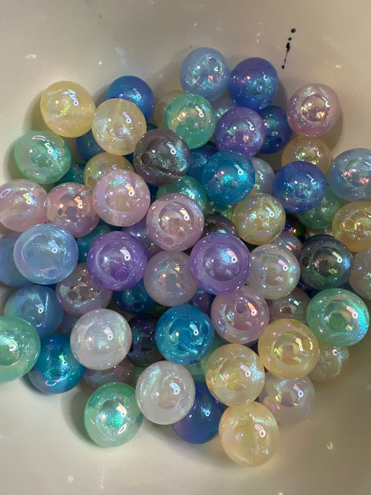 #4 16mm acrylic beads