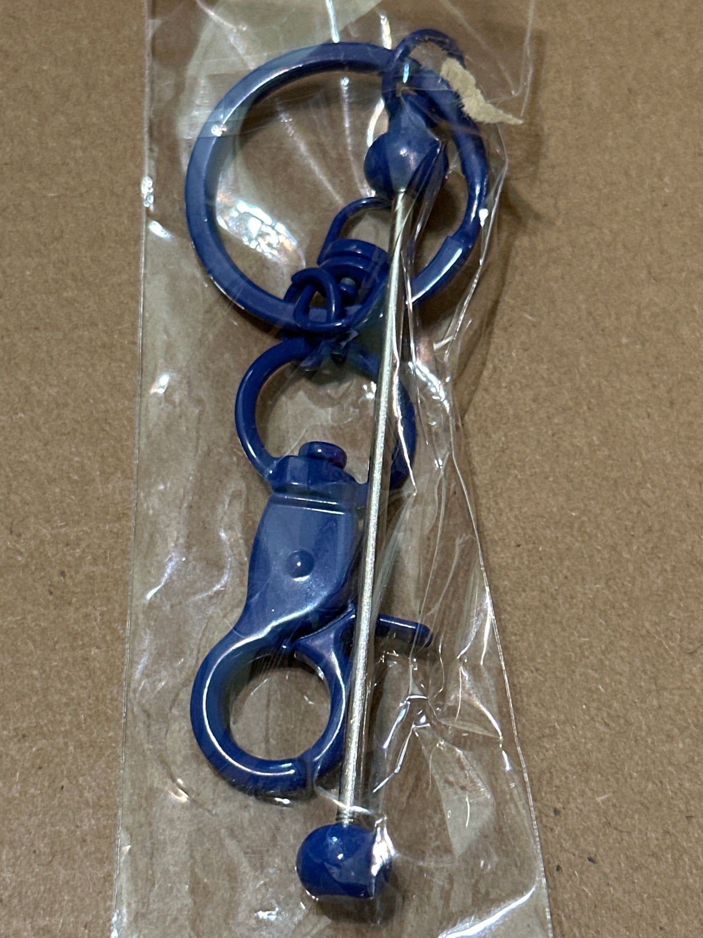 Beadable keychain bars