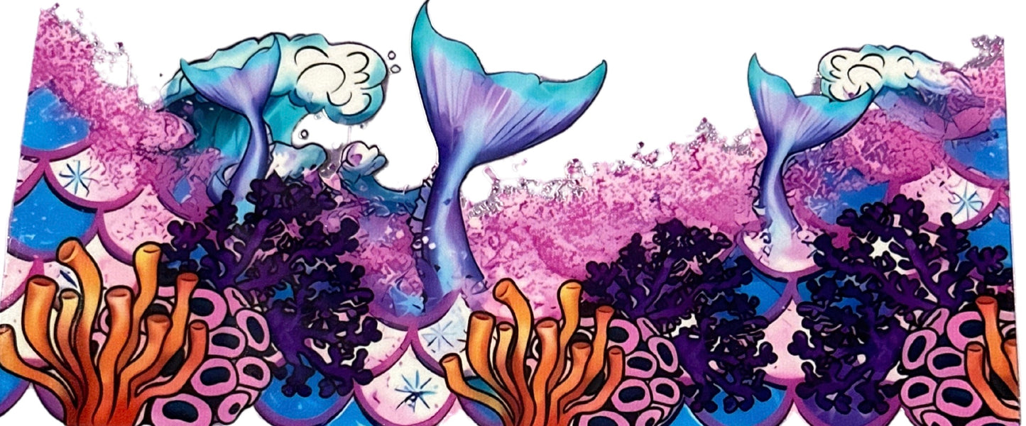 #6 mermaids tale UVDTF wrap￼