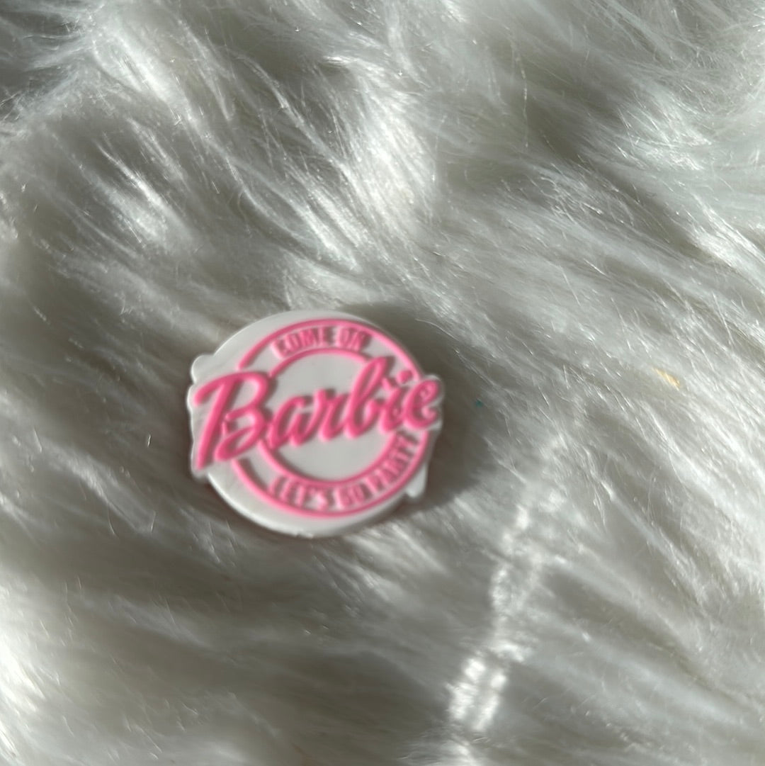 #303 pink come on silicone focal beads