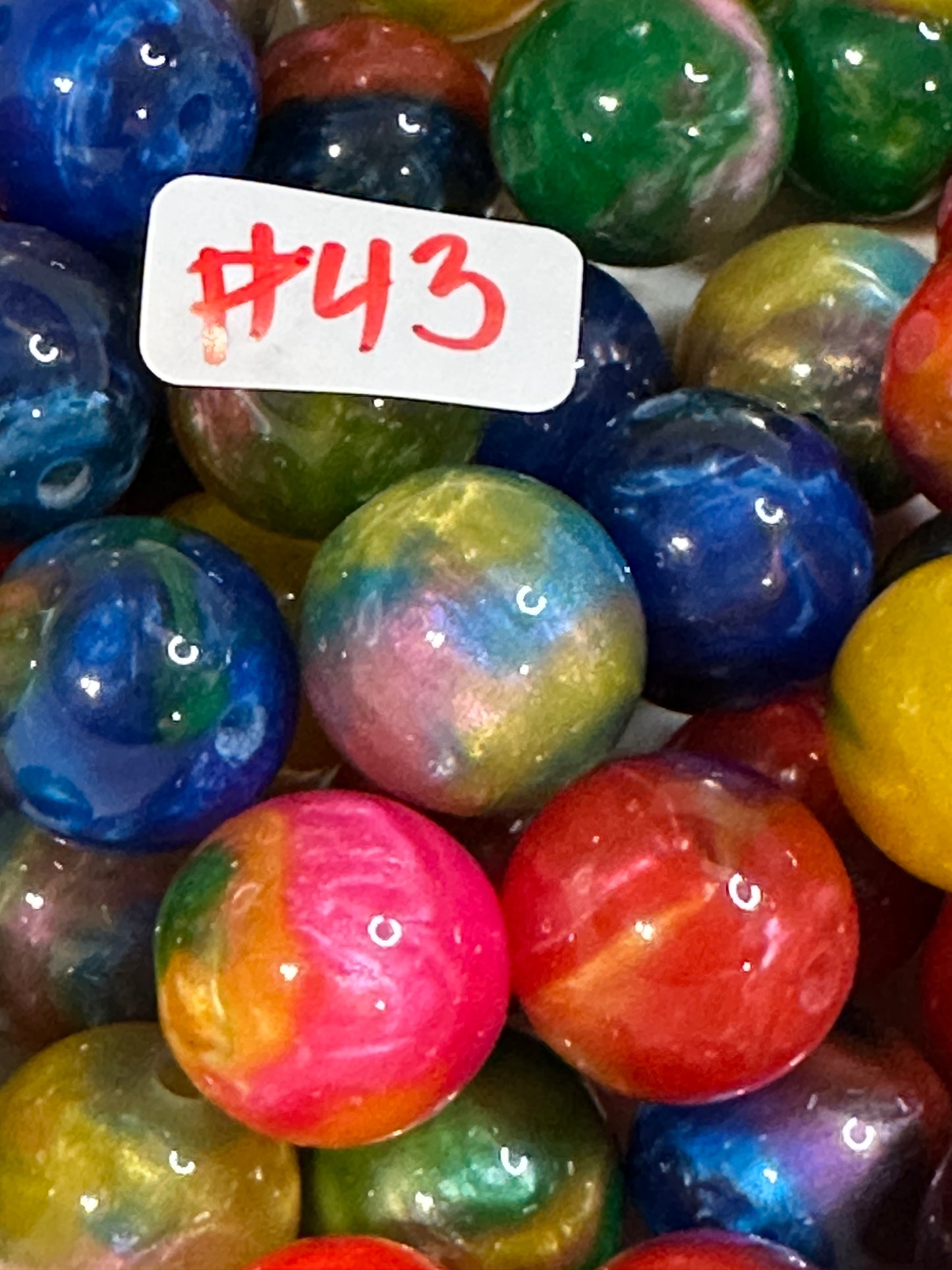 #43 16mm bead mix