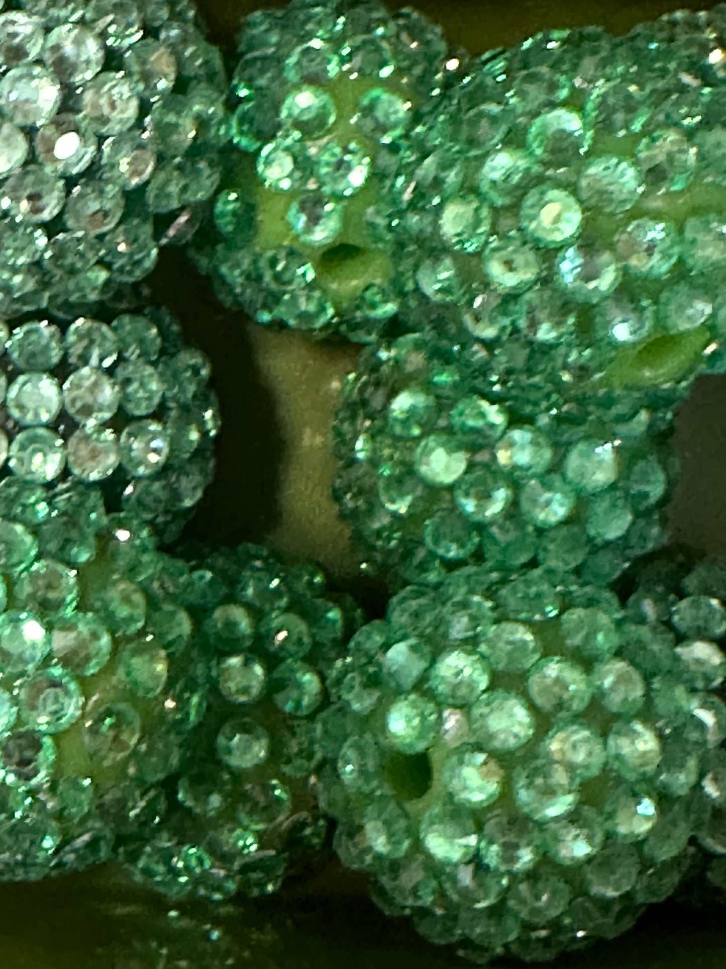 20mm rhinestone acrylic beads