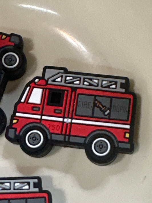 #414 fire truck silicone focal