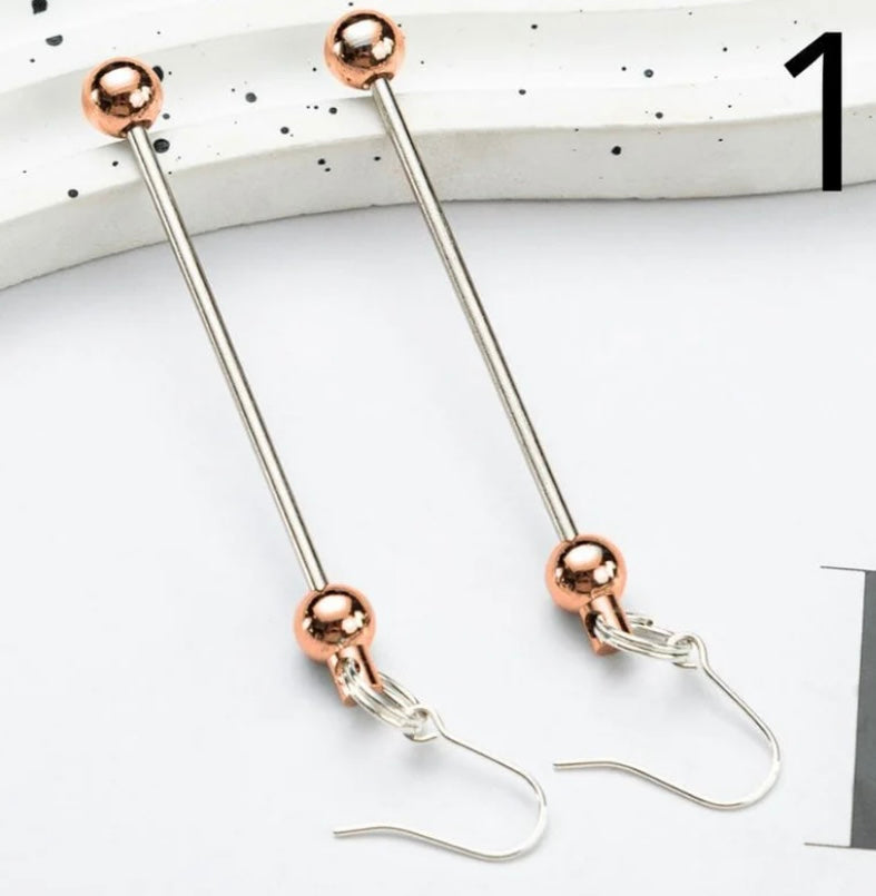 Beadable earring set blanks