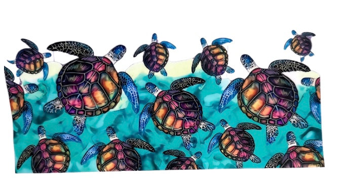 #12 turtles UVDTF wrap