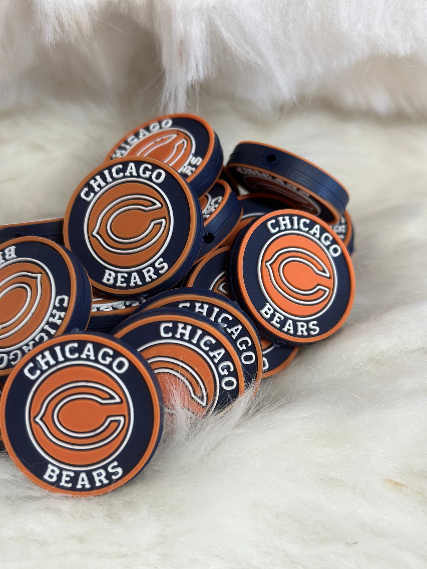 #223 bear silicone focal beads