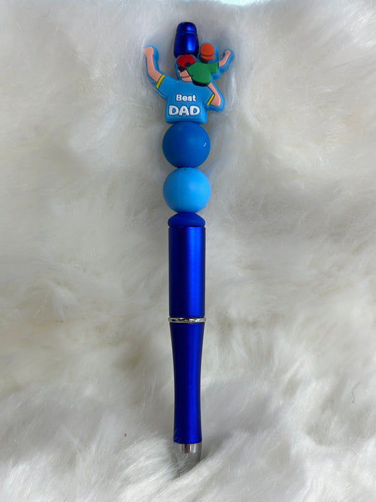 Best dad beaded pen