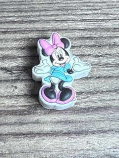 #14 Girl Mouse silicone focal bead