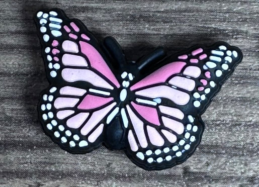 #111 Butterflies silicone focal beads