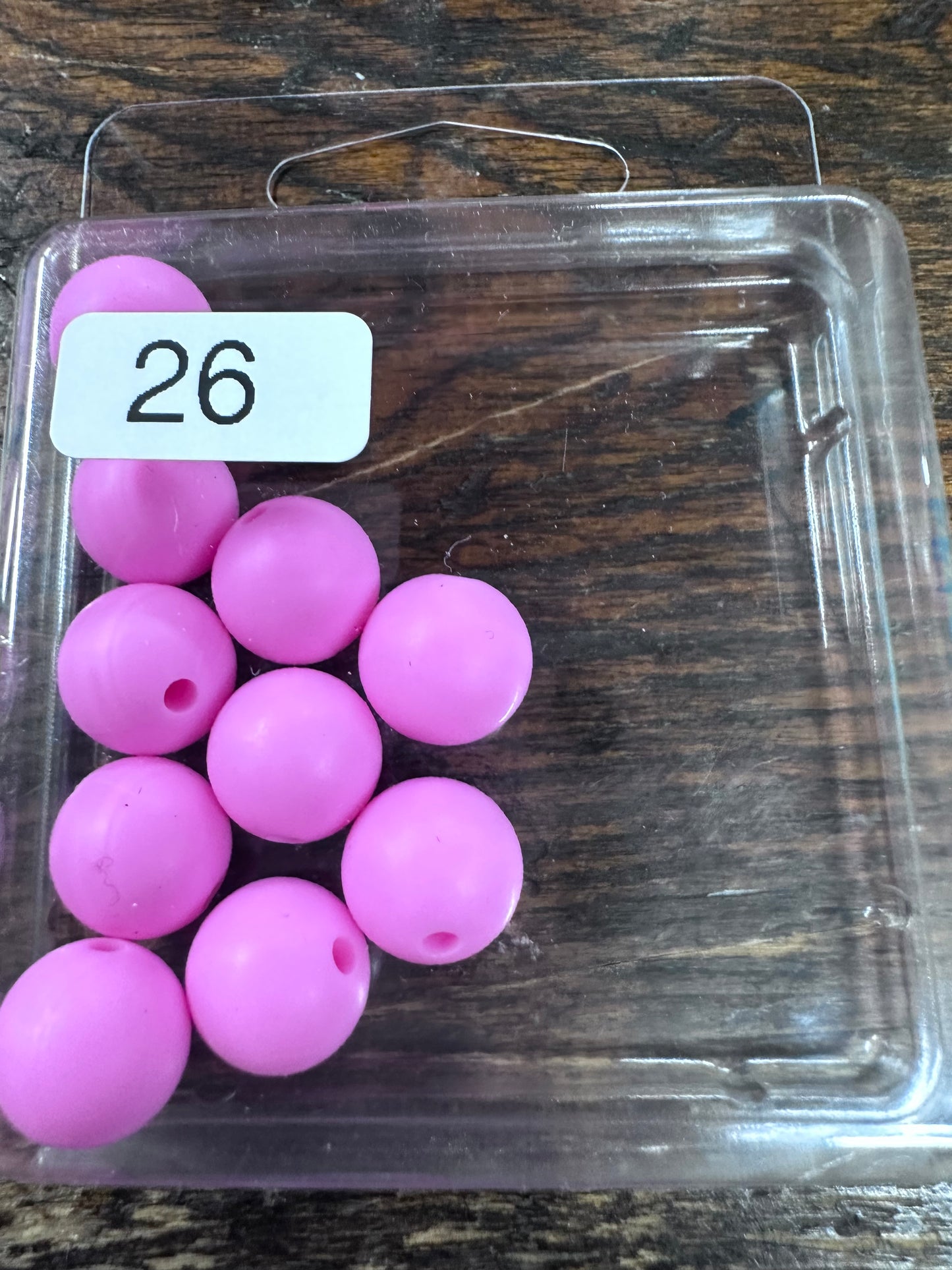12MM SOLID SILICONE BEADS