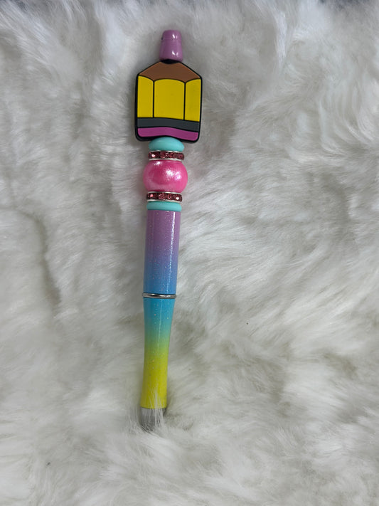pencil beaded pen