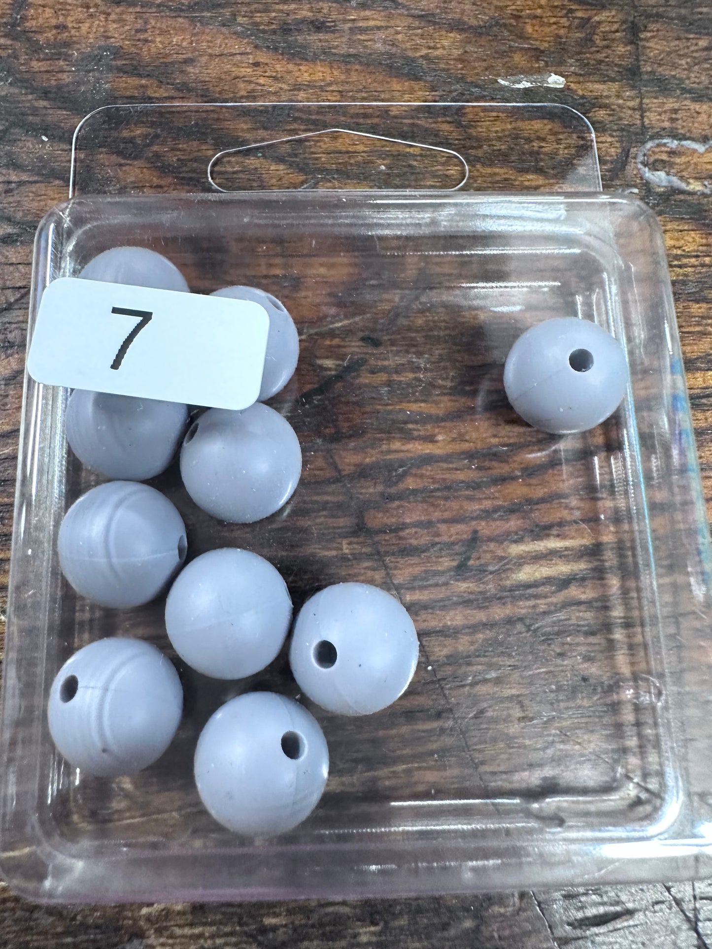 12MM SOLID SILICONE BEADS