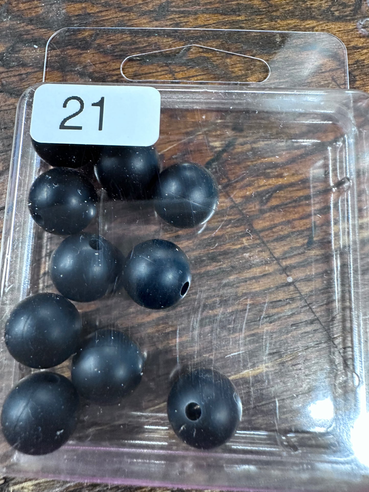 12MM SOLID SILICONE BEADS