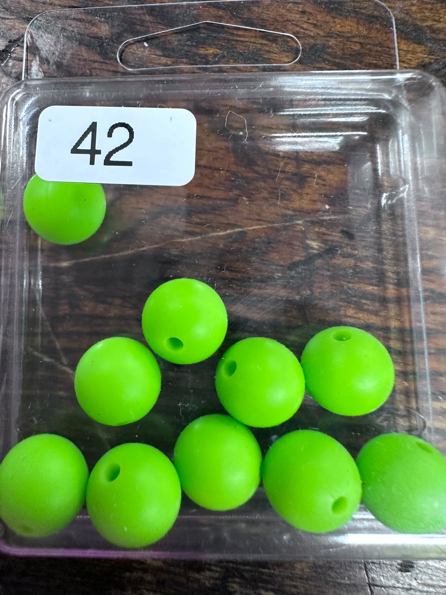 12MM SOLID SILICONE BEADS